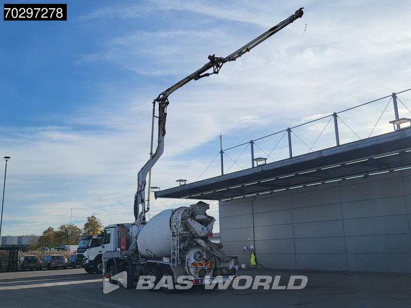 Mercedes-Benz Actros 3241 8X4 Putzmeister TMM 21-G2 PUMI 7m3 Mixer Big-Axle Steelsuspension 3-Pedals Euro 3 - Autobomba de betão: foto 5 Mercedes-Benz Actros 3241 8X4 Putzmeister TMM 21-G2 PUMI 7m3 Mixer Big-Axle Steelsuspension 3-Pedals Euro 3 - Autobomba de betão: foto 5