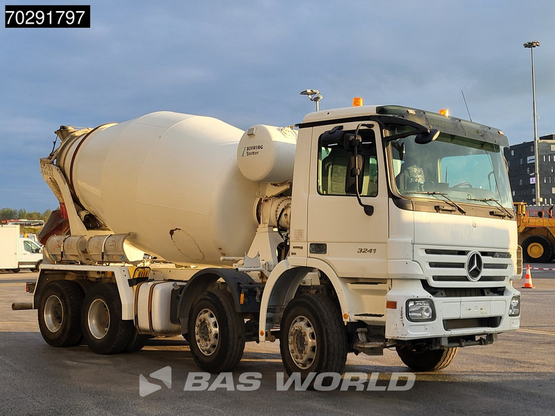 Mercedes-Benz Actros 3241 8X4 Retarder 9m3 Stetter Steelsuspension 3-Pedals Euro 4 - Camião betoneira: foto 3 Mercedes-Benz Actros 3241 8X4 Retarder 9m3 Stetter Steelsuspension 3-Pedals Euro 4 - Camião betoneira: foto 3