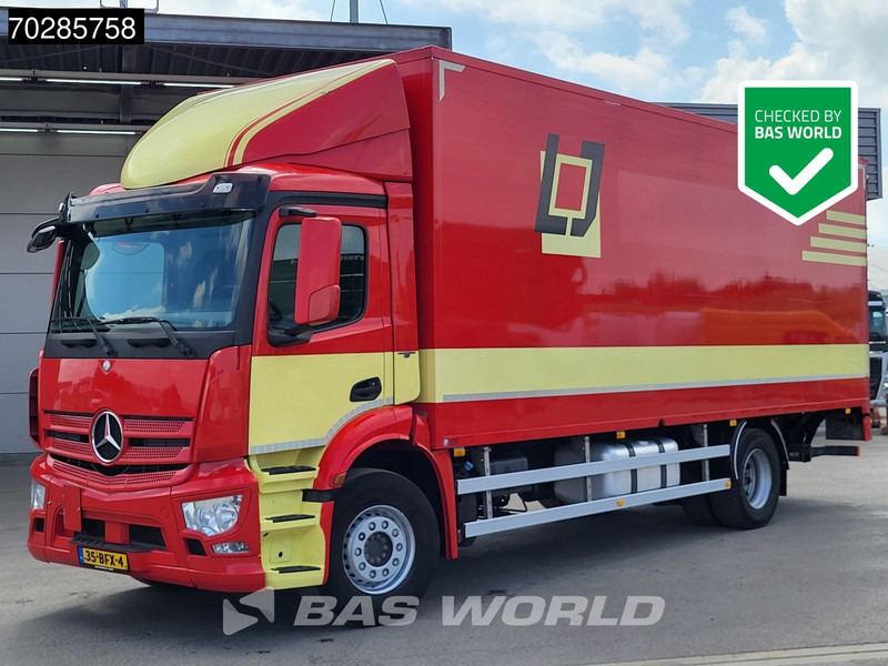 Mercedes-Benz Antos 1827 4X2 20.5t NL-Truck APK Automatic 2000kg Ladebordwand Euro 6 - Camião furgão: foto 1 Mercedes-Benz Antos 1827 4X2 20.5t NL-Truck APK Automatic 2000kg Ladebordwand Euro 6 - Camião furgão: foto 1