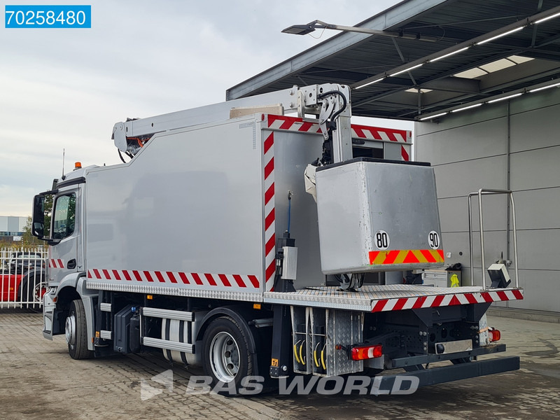 Camião grua Mercedes-Benz Antos 1830 4X2 Hubarbeitsbühne 14.70m Time France VST 248 NF Navi Euro 6: foto 7