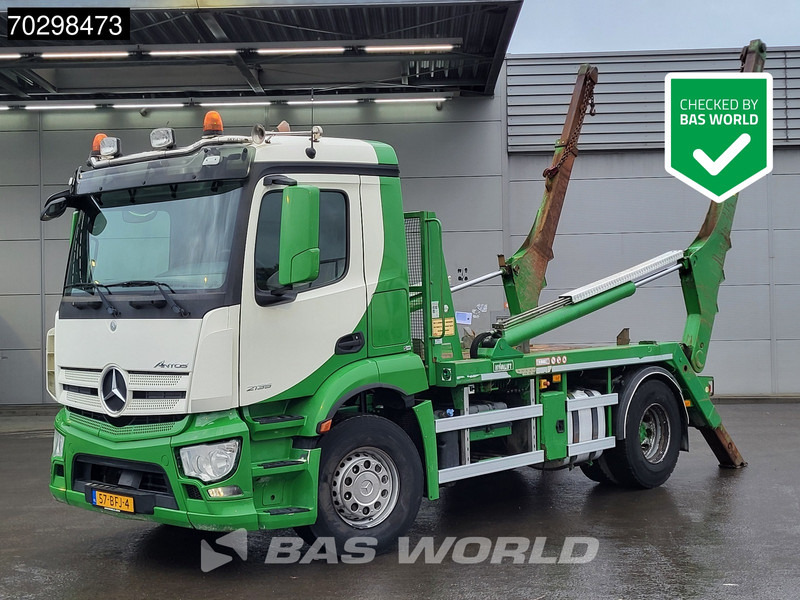 Mercedes-Benz Antos 2135 4X2 NL-Truck APK 14Tons Hyva Lift Skiploader Automatic Euro 6 - Camião multibenne: foto 1 Mercedes-Benz Antos 2135 4X2 NL-Truck APK 14Tons Hyva Lift Skiploader Automatic Euro 6 - Camião multibenne: foto 1