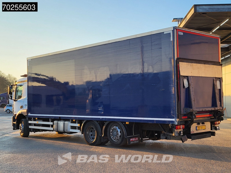 Mercedes-Benz Antos 2533 6X2 26.5t NL-Truck 2000kg Ladebordwand Lift+Steering Axle Automatic EURO6 - Camião furgão: foto 2 Mercedes-Benz Antos 2533 6X2 26.5t NL-Truck 2000kg Ladebordwand Lift+Steering Axle Automatic EURO6 - Camião furgão: foto 2