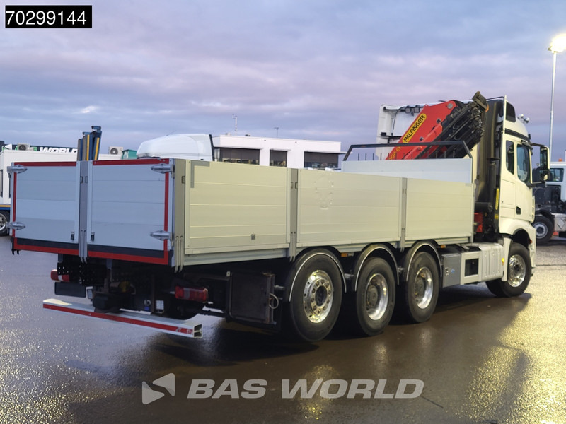 Mercedes-Benz Aroc 3653 Arocs 8X4 Palfinger PK26002-EH G Kran Crane Remote Lift + steering axle Euro 6 - Camião de caixa aberta/ Plataforma, Camião grua: foto 3 Mercedes-Benz Aroc 3653 Arocs 8X4 Palfinger PK26002-EH G Kran Crane Remote Lift + steering axle Euro 6 - Camião de caixa aberta/ Plataforma, Camião grua: foto 3