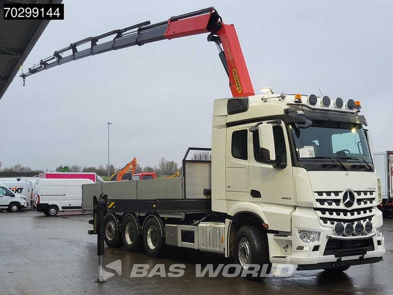 Mercedes-Benz Aroc 3653 Arocs 8X4 Palfinger PK26002-EH G Kran Crane Remote Lift + steering axle Euro 6 - Camião de caixa aberta/ Plataforma, Camião grua: foto 3 Mercedes-Benz Aroc 3653 Arocs 8X4 Palfinger PK26002-EH G Kran Crane Remote Lift + steering axle Euro 6 - Camião de caixa aberta/ Plataforma, Camião grua: foto 3