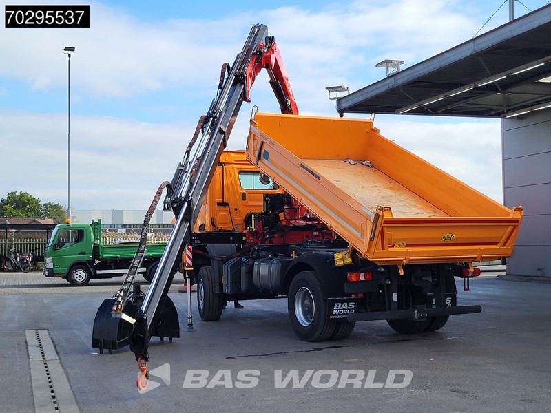 Mercedes-Benz Arocs 1835 4X4 4x4 Fassi F135AC.0.24 Crane Kran Meiller 3-Way Tipper Big-Axle - Camião basculante, Camião grua: foto 2 Mercedes-Benz Arocs 1835 4X4 4x4 Fassi F135AC.0.24 Crane Kran Meiller 3-Way Tipper Big-Axle - Camião basculante, Camião grua: foto 2