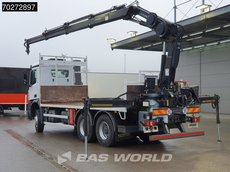 Mercedes-Benz Arocs 2636 6X4 Hiab 144 E-3 Hipro Kran Crane Remote Full Steel Euro 6 - Camião de caixa aberta/ Plataforma, Camião grua: foto 2 Mercedes-Benz Arocs 2636 6X4 Hiab 144 E-3 Hipro Kran Crane Remote Full Steel Euro 6 - Camião de caixa aberta/ Plataforma, Camião grua: foto 2