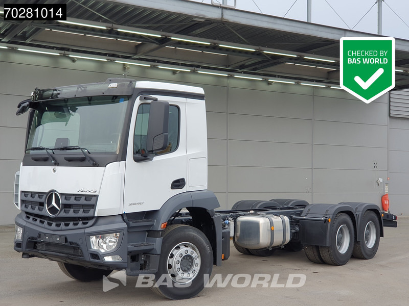 Mercedes-Benz Arocs 2640 6X4 NEW Chassis Big-Axle Automatic Euro 6 - Camião chassi: foto 1 Mercedes-Benz Arocs 2640 6X4 NEW Chassis Big-Axle Automatic Euro 6 - Camião chassi: foto 1