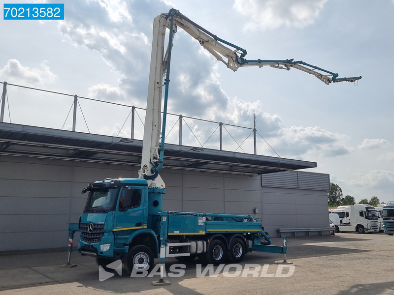 Mercedes-Benz Arocs 2836 6X4 Manual 33mtr Pump Sermac 5Z33 SC150 Euro 6 - Autobomba de betão: foto 1 Mercedes-Benz Arocs 2836 6X4 Manual 33mtr Pump Sermac 5Z33 SC150 Euro 6 - Autobomba de betão: foto 1