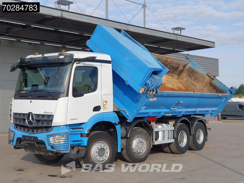Mercedes-Benz Arocs 3243 8X4 14m3 2-side tipper Big-Axle Steelsuspension Navi Euro 6 - Camião basculante: foto 5 Mercedes-Benz Arocs 3243 8X4 14m3 2-side tipper Big-Axle Steelsuspension Navi Euro 6 - Camião basculante: foto 5