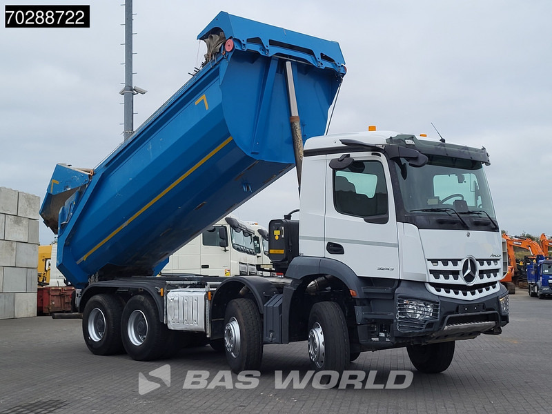 Mercedes-Benz Arocs 3243 8X4 19m3 Benne Tipper Steel suspension Automatic Big-Axle Navi Euro 6 - Camião basculante: foto 3 Mercedes-Benz Arocs 3243 8X4 19m3 Benne Tipper Steel suspension Automatic Big-Axle Navi Euro 6 - Camião basculante: foto 3