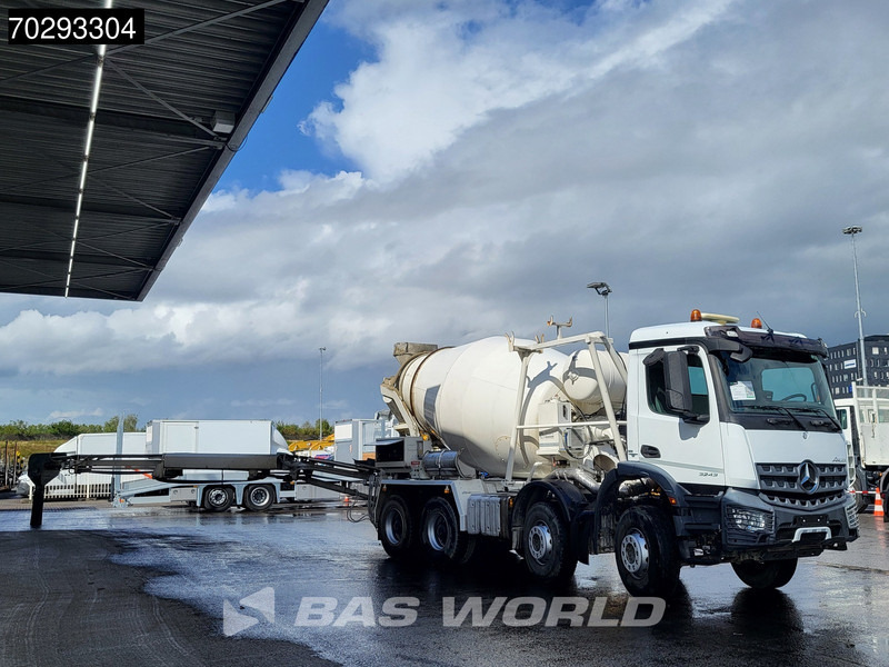 Camião betoneira Mercedes-Benz Arocs 3243 8X4 7m3 Stetter Mixer Big-Axle Steelsuspension Euro 6: foto 11