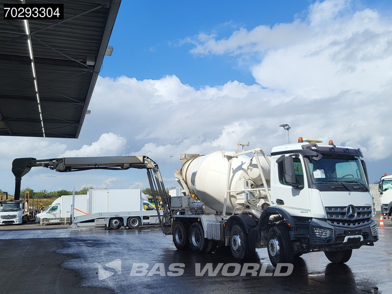 Camião betoneira Mercedes-Benz Arocs 3243 8X4 7m3 Stetter Mixer Big-Axle Steelsuspension Euro 6: foto 12