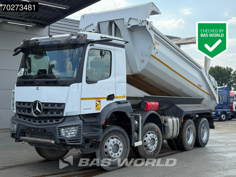 Mercedes-Benz Arocs 3246 8X4 16m3 Bennes Marrel Retarder Big-Axle Steelsuspension Euro 6 - Camião basculante: foto 1 Mercedes-Benz Arocs 3246 8X4 16m3 Bennes Marrel Retarder Big-Axle Steelsuspension Euro 6 - Camião basculante: foto 1