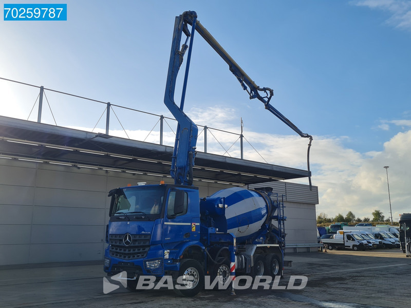 Mercedes-Benz Arocs 3251 8X4 PUMI Putzmeister TMM 24 + Liebherr 7m3 Mixer Retarder Euro 6 - Autobomba de betão: foto 2 Mercedes-Benz Arocs 3251 8X4 PUMI Putzmeister TMM 24 + Liebherr 7m3 Mixer Retarder Euro 6 - Autobomba de betão: foto 2
