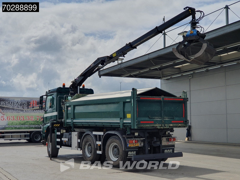 Mercedes-Benz Arocs 3342 Arocs 6X6 NL-Truck HMF 1643 Z-Crane Kran Steering Axle Big-Axle Euro 6 - Camião basculante, Camião grua: foto 2 Mercedes-Benz Arocs 3342 Arocs 6X6 NL-Truck HMF 1643 Z-Crane Kran Steering Axle Big-Axle Euro 6 - Camião basculante, Camião grua: foto 2