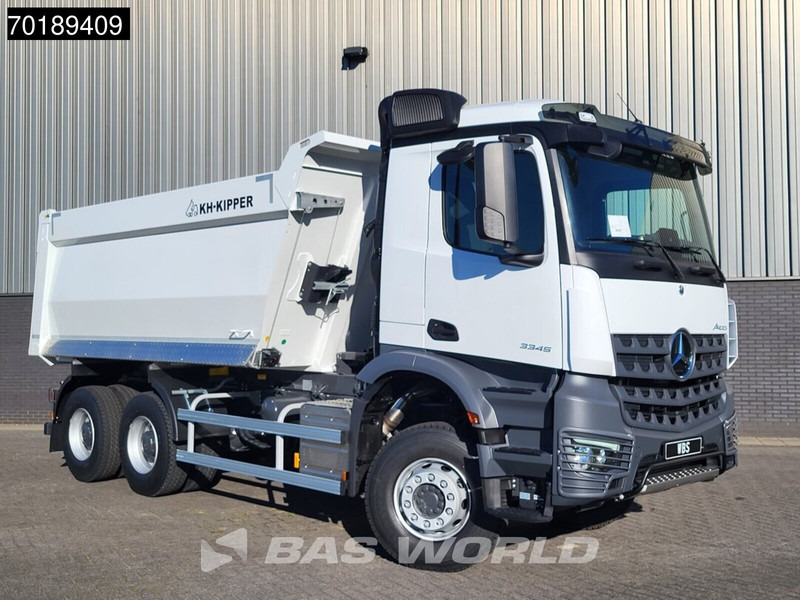 Mercedes-Benz Arocs 3345 6X4 NEW! 18m3 KH-Kipper Automatic Full Steel suspension Big-Axle Euro 3 - Camião basculante: foto 2 Mercedes-Benz Arocs 3345 6X4 NEW! 18m3 KH-Kipper Automatic Full Steel suspension Big-Axle Euro 3 - Camião basculante: foto 2