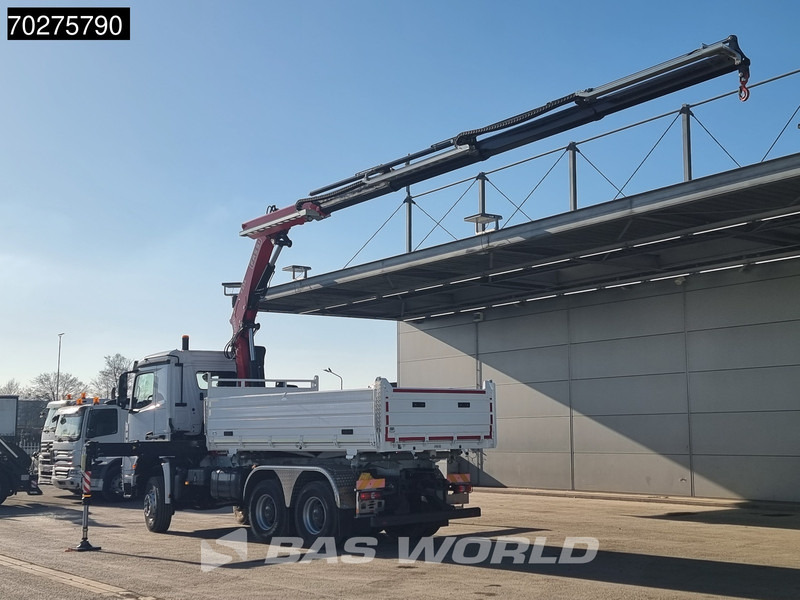 Mercedes-Benz Arocs 3348 6X6 Full Steel Retarder Fassi 25T/M Crane Kran Euro 6 - Camião basculante, Camião grua: foto 2 Mercedes-Benz Arocs 3348 6X6 Full Steel Retarder Fassi 25T/M Crane Kran Euro 6 - Camião basculante, Camião grua: foto 2