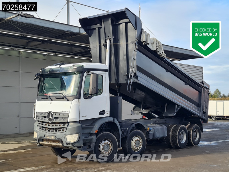 Mercedes-Benz Arocs 4142 8X4 24m3 Tipper Big-Axle Steelsuspension Euro 6 - Camião basculante: foto 1 Mercedes-Benz Arocs 4142 8X4 24m3 Tipper Big-Axle Steelsuspension Euro 6 - Camião basculante: foto 1