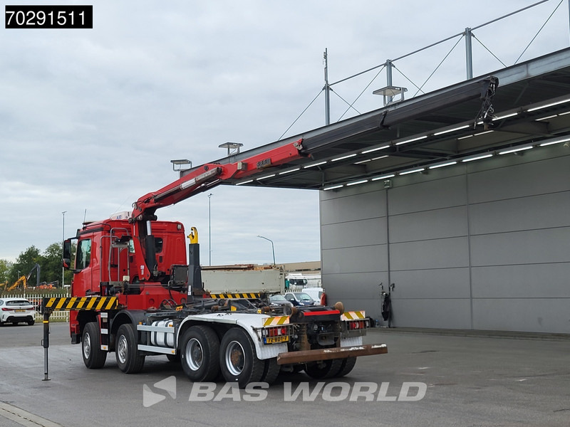 Camião polibenne, Camião grua Mercedes-Benz Arocs 4145 8X4 NL-Truck HMF RCL 5300 Crane Hyva 26-51-S Hooklift Steelsuspension Big-Axle Automatic Euro 6: foto 7 Camião polibenne, Camião grua Mercedes-Benz Arocs 4145 8X4 NL-Truck HMF RCL 5300 Crane Hyva 26-51-S Hooklift Steelsuspension Big-Axle Automatic Euro 6: foto 7