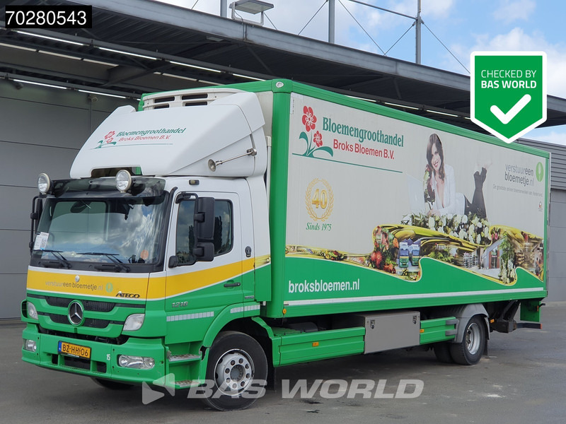 Mercedes-Benz Atego 1218 Atego 4X2 12t NL-Truck Mitsubishi TDJ430D cooler 1500kg Ladebordwand Euro 5 - Camião frigorífico: foto 1 Mercedes-Benz Atego 1218 Atego 4X2 12t NL-Truck Mitsubishi TDJ430D cooler 1500kg Ladebordwand Euro 5 - Camião frigorífico: foto 1