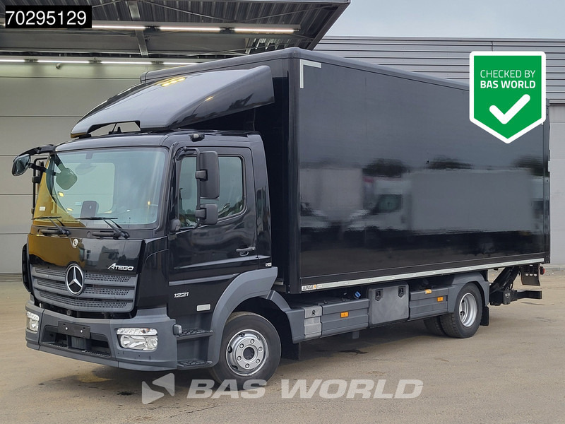 Mercedes-Benz Atego 1221 4X2 12tonner 1500kg Ladebordwand Automatic Airco Euro 6 - Camião furgão: foto 1 Mercedes-Benz Atego 1221 4X2 12tonner 1500kg Ladebordwand Automatic Airco Euro 6 - Camião furgão: foto 1