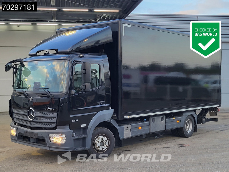 Mercedes-Benz Atego 1221 4X2 12tonner 1500kg Ladebordwand Automatic Euro 6 - Camião furgão: foto 1 Mercedes-Benz Atego 1221 4X2 12tonner 1500kg Ladebordwand Automatic Euro 6 - Camião furgão: foto 1