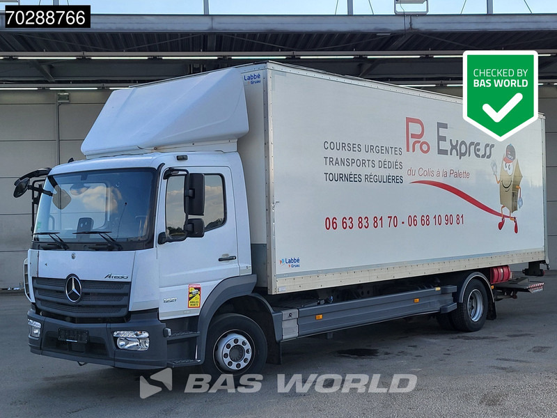 Mercedes-Benz Atego 1221 4X2 Ladebordwand Euro 6 - Camião furgão: foto 1 Mercedes-Benz Atego 1221 4X2 Ladebordwand Euro 6 - Camião furgão: foto 1
