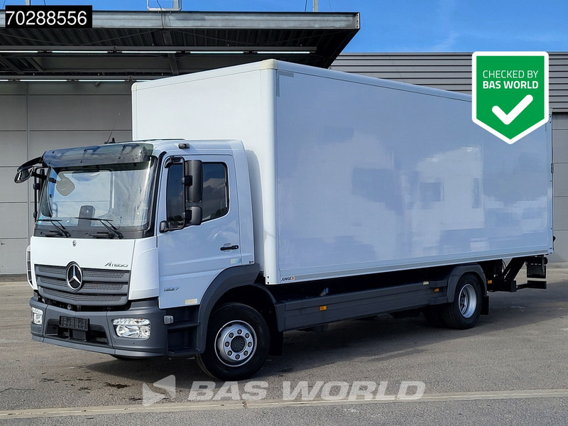 Mercedes-Benz Atego 1527 4X2 15tonner Automatic 1500kg Ladebordwand Euro 6 - Camião furgão: foto 1 Mercedes-Benz Atego 1527 4X2 15tonner Automatic 1500kg Ladebordwand Euro 6 - Camião furgão: foto 1