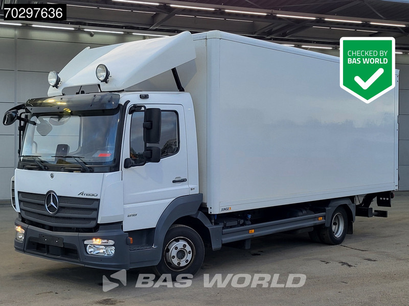 Mercedes-Benz Atego 818 4X2 1000kg Ladebordwand Automatic Euro 6 - Camião furgão: foto 1 Mercedes-Benz Atego 818 4X2 1000kg Ladebordwand Automatic Euro 6 - Camião furgão: foto 1