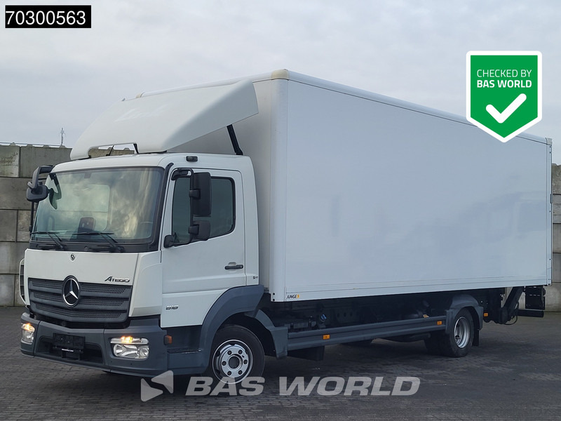 Mercedes-Benz Atego 818 4X2 8tonner Automatic 1500kg Ladebordwand Euro 6 - Camião furgão: foto 1 Mercedes-Benz Atego 818 4X2 8tonner Automatic 1500kg Ladebordwand Euro 6 - Camião furgão: foto 1