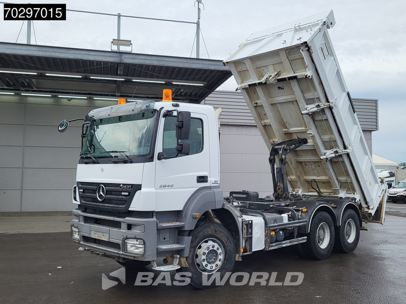 Mercedes-Benz Axor 2640 6X4 10m3 Meiller Tipper Steelsuspension Manual Euro 4 - Camião basculante: foto 1 Mercedes-Benz Axor 2640 6X4 10m3 Meiller Tipper Steelsuspension Manual Euro 4 - Camião basculante: foto 1