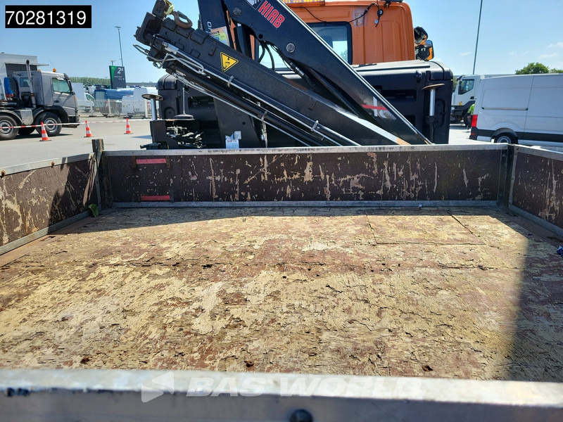 Camião de caixa aberta/ Plataforma, Camião grua Mercedes-Benz U20 4X4 Hiab 022D-3 HIDUO Kran Crane Hydraulic Euro 5: foto 18