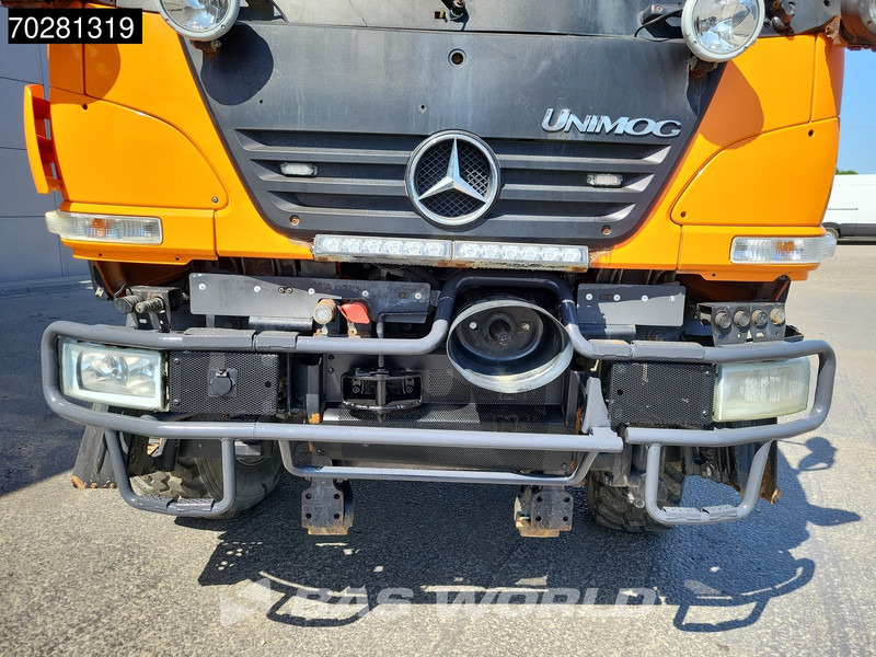 Camião de caixa aberta/ Plataforma, Camião grua Mercedes-Benz U20 4X4 Hiab 022D-3 HIDUO Kran Crane Hydraulic Euro 5: foto 14