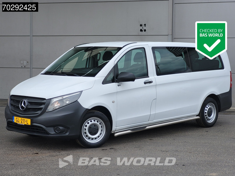 Mercedes-Benz Vito 109 Personenvervoer 8-Persoons L3H1 Airco APK 01-2026 Euro6 TV Taxi Kombi Passenger Transport Tourer L3 Long A/C - Minibus, Furgão de passageiros: foto 1 Mercedes-Benz Vito 109 Personenvervoer 8-Persoons L3H1 Airco APK 01-2026 Euro6 TV Taxi Kombi Passenger Transport Tourer L3 Long A/C - Minibus, Furgão de passageiros: foto 1
