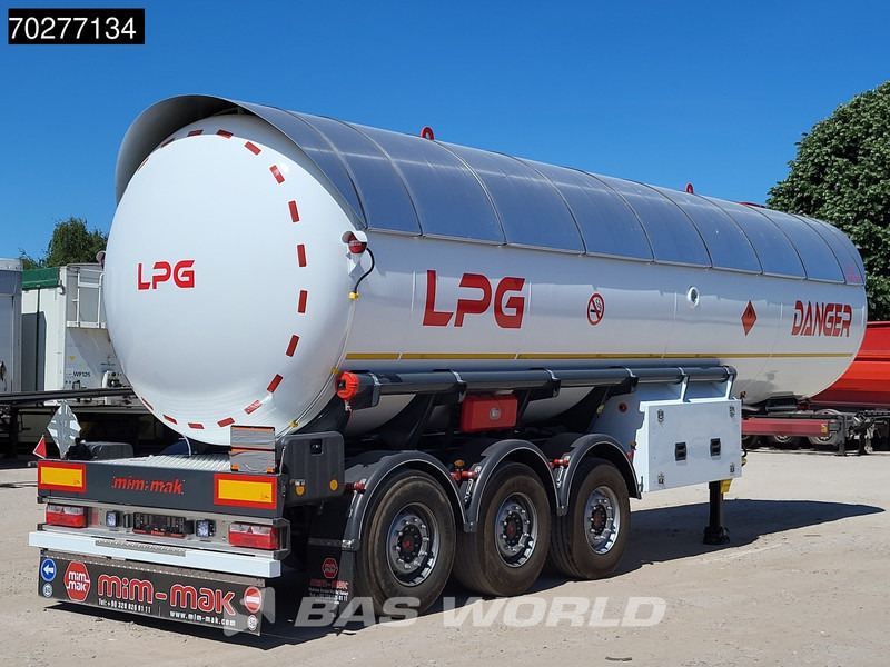 Mim-Mak LPG TRANSPORT TANK 3 axles NEW 48m3 Liftachse Gas ADR - Semi-reboque cisterna: foto 2 Mim-Mak LPG TRANSPORT TANK 3 axles NEW 48m3 Liftachse Gas ADR - Semi-reboque cisterna: foto 2