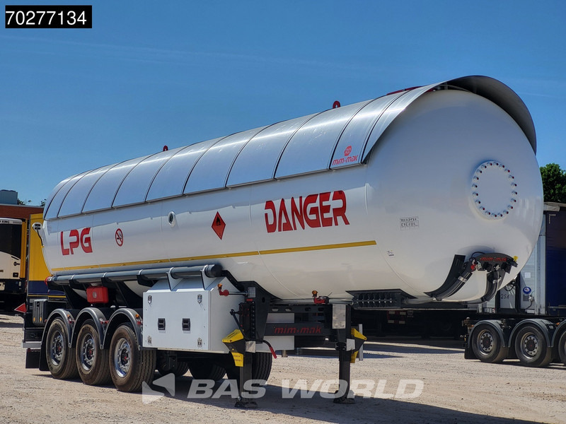 Mim-Mak LPG TRANSPORT TANK 3 axles NEW 48m3 Liftachse Gas ADR - Semi-reboque cisterna: foto 3 Mim-Mak LPG TRANSPORT TANK 3 axles NEW 48m3 Liftachse Gas ADR - Semi-reboque cisterna: foto 3