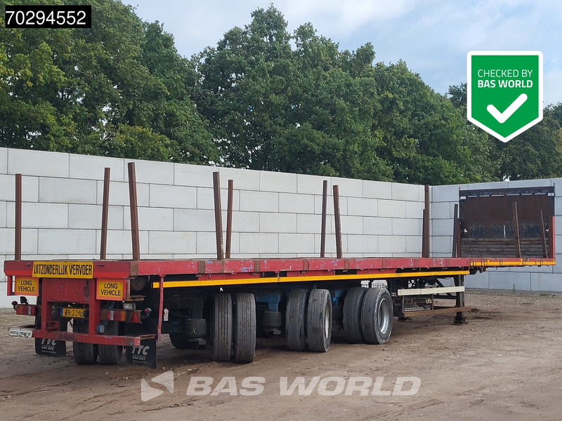 Nooteboom OVB 48 VV 3 axles Uitschuifbaar 1155-1905cm 3xgestuurd - Semi-reboque baixa: foto 1 Nooteboom OVB 48 VV 3 axles Uitschuifbaar 1155-1905cm 3xgestuurd - Semi-reboque baixa: foto 1