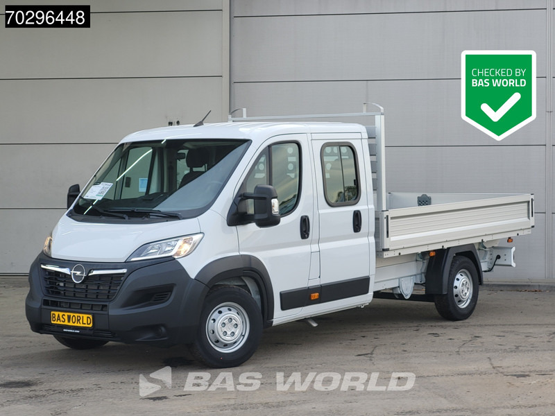 Opel Movano 140PK Dubbel Cabine Open Laadbak Airco Cruise Euro6 Pritsche Pickup Open Box A/C Cruise control - Carrinha de caixa aberta: foto 1 Opel Movano 140PK Dubbel Cabine Open Laadbak Airco Cruise Euro6 Pritsche Pickup Open Box A/C Cruise control - Carrinha de caixa aberta: foto 1