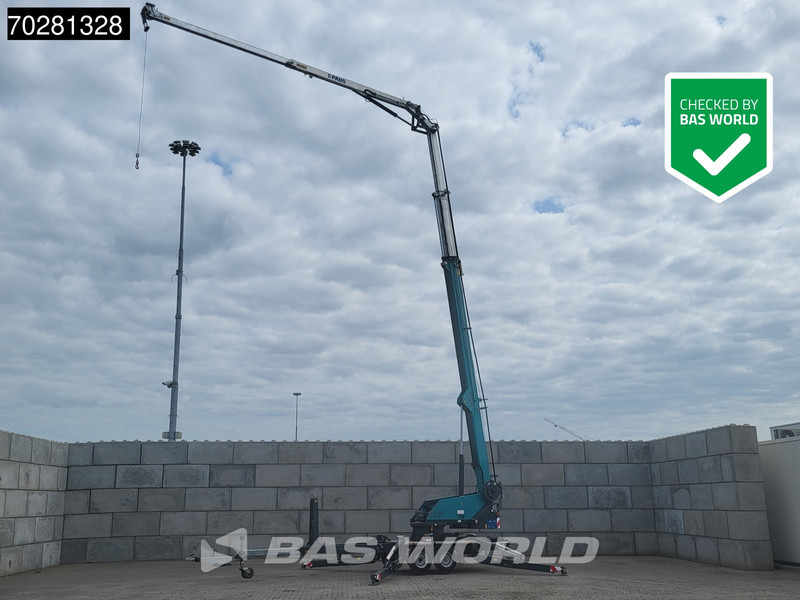 Paus PTK31 2 axles 661 Betriebsstun. 31meter Aanhangerkraan op 3500kg - Reboque plataforma/ Caixa aberta: foto 2 Paus PTK31 2 axles 661 Betriebsstun. 31meter Aanhangerkraan op 3500kg - Reboque plataforma/ Caixa aberta: foto 2