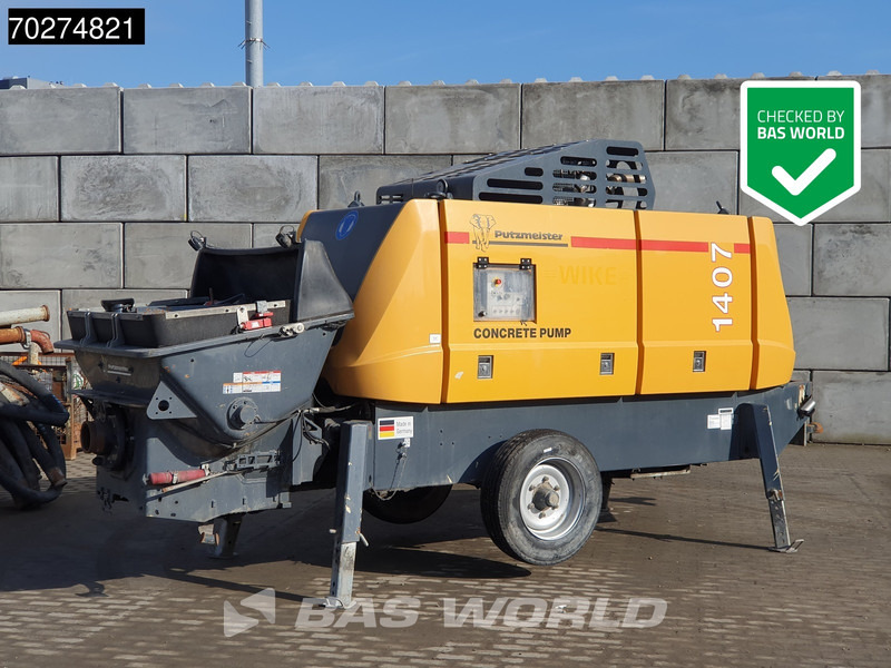 Putzmeister BSA 1407 D5 Concrete Pump | 71 m³/hr - Autobomba de betão: foto 1 Putzmeister BSA 1407 D5 Concrete Pump | 71 m³/hr - Autobomba de betão: foto 1