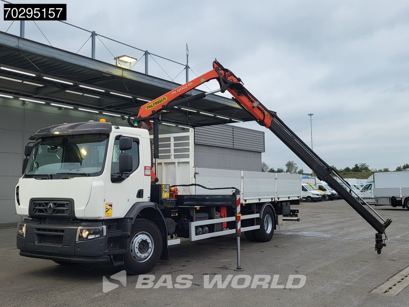 Renault C 280 4X2 Palfinger PK12002 EH Kran Crane Remote Control Automatic Euro 6 - Camião de caixa aberta/ Plataforma, Camião grua: foto 5 Renault C 280 4X2 Palfinger PK12002 EH Kran Crane Remote Control Automatic Euro 6 - Camião de caixa aberta/ Plataforma, Camião grua: foto 5