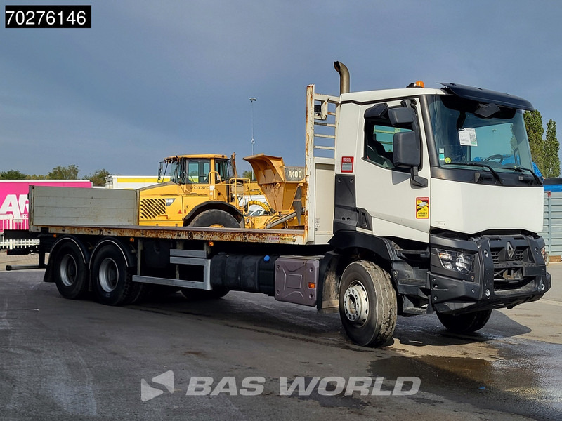 Renault C 380 6X4 7500mm platform Automatic Retarder Euro 6 - Camião de caixa aberta/ Plataforma: foto 3 Renault C 380 6X4 7500mm platform Automatic Retarder Euro 6 - Camião de caixa aberta/ Plataforma: foto 3