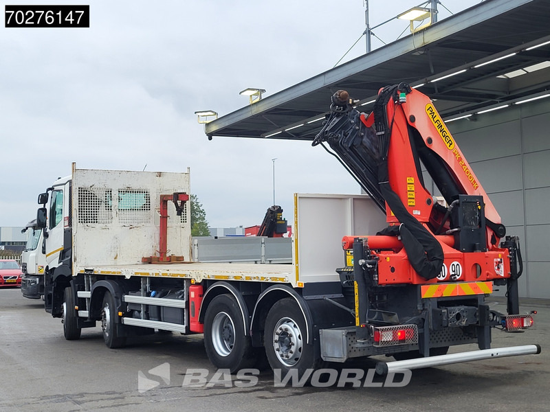 Camião de caixa aberta/ Plataforma, Camião grua Renault C 380 8X2 Palfinger PK24001K Remote Lenkachse Euro 6: foto 9