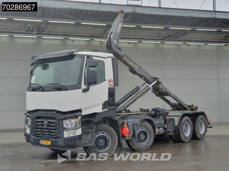 Renault C 430 8X4 NL-Truck Hiab XR21Z59-P-0-2A Hooklift Big-Axle Steelsuspension Euro 6 - Camião polibenne: foto 3 Renault C 430 8X4 NL-Truck Hiab XR21Z59-P-0-2A Hooklift Big-Axle Steelsuspension Euro 6 - Camião polibenne: foto 3