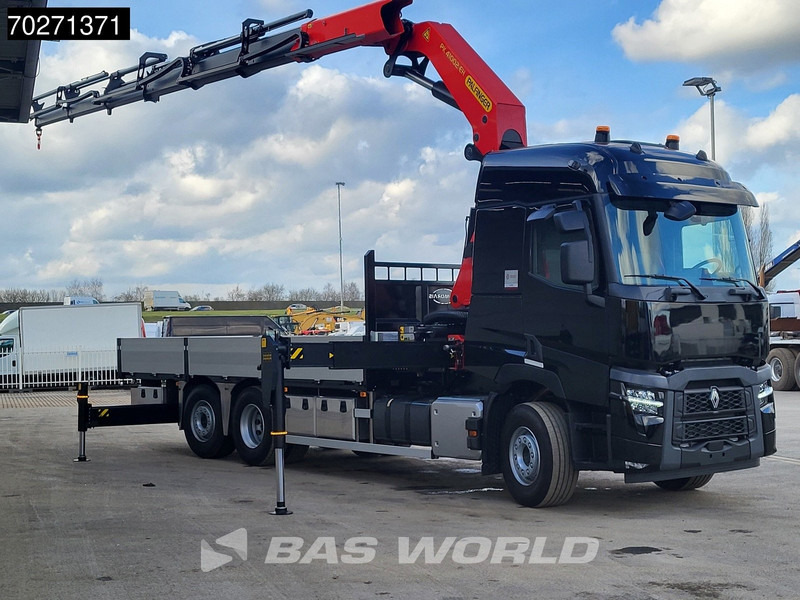 Renault C 480 6X2 NEW! Palfinger PK41002 EH Crane Kran ACC Euro 6 - Camião de caixa aberta/ Plataforma, Camião grua: foto 3 Renault C 480 6X2 NEW! Palfinger PK41002 EH Crane Kran ACC Euro 6 - Camião de caixa aberta/ Plataforma, Camião grua: foto 3