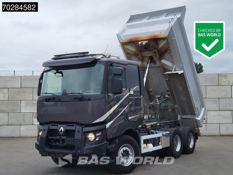 Renault C 520 C 6X4 11m3 tipper Retarder Automatic Steelsuspension Big-Axle Navi Euro 6 - Camião basculante: foto 1 Renault C 520 C 6X4 11m3 tipper Retarder Automatic Steelsuspension Big-Axle Navi Euro 6 - Camião basculante: foto 1