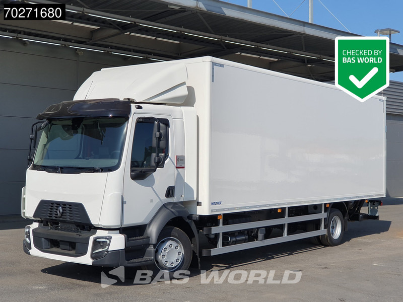 Renault D 240 4X2 NEW 12tonner 240PK 1500kg Ladebordwand ACC Euro 6 - Camião furgão: foto 1 Renault D 240 4X2 NEW 12tonner 240PK 1500kg Ladebordwand ACC Euro 6 - Camião furgão: foto 1