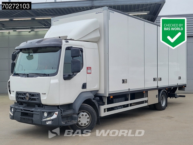 Renault D 250 4X2 16 Tons Automaat Laadklep Euro 6 - Camião furgão: foto 1 Renault D 250 4X2 16 Tons Automaat Laadklep Euro 6 - Camião furgão: foto 1