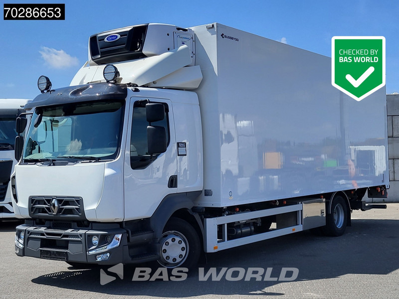 Renault D 280 4X2 16tonner Carrier Supra 850Mt Ladebordwand Automatic Euro 6 - Camião frigorífico: foto 1 Renault D 280 4X2 16tonner Carrier Supra 850Mt Ladebordwand Automatic Euro 6 - Camião frigorífico: foto 1