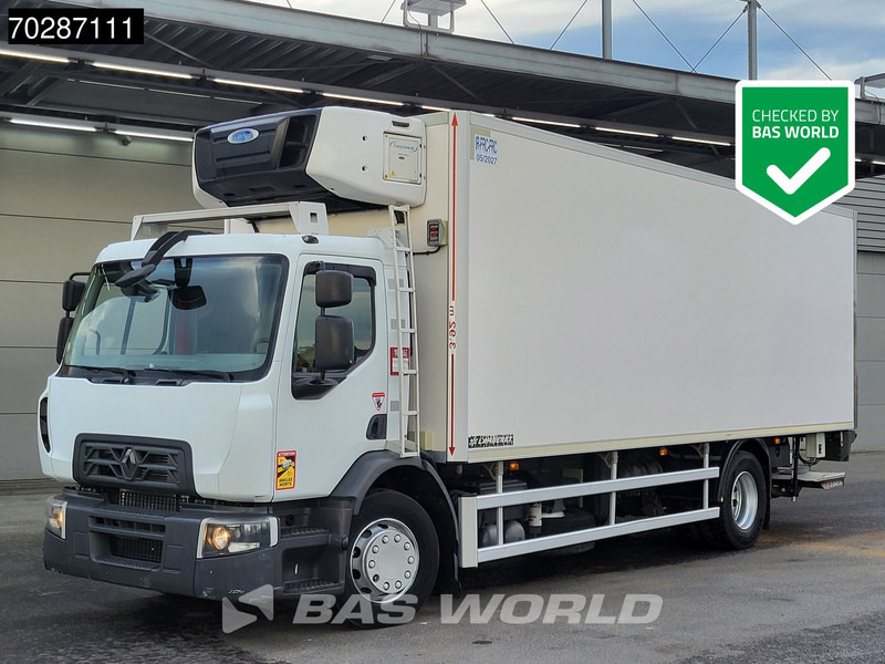Renault D 280 4X2 Carrier Supra 1250 Mt Silent Lamberet Aufbau 2 compartments ladebordwand - Camião frigorífico: foto 1 Renault D 280 4X2 Carrier Supra 1250 Mt Silent Lamberet Aufbau 2 compartments ladebordwand - Camião frigorífico: foto 1